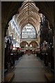 SX9292 : Quire and Presbytery, Exeter Cathedral by Julian P Guffogg