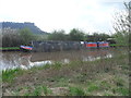 SJ5360 : Working Narrow Boat Hadar moored above Wharton's Lock by Keith Lodge