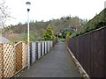 NY9363 : Walkway in Hackwood Park by Oliver Dixon