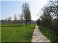 SK5335 : Footpath along the River Trent by Andrew Tatlow