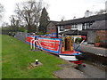 SJ5345 : Working Narrow Boat Hadar passing through Willeymoor lock. by Keith Lodge