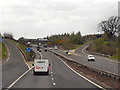 NS8141 : Northbound M74 Passing Junction 10. by David Dixon