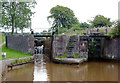 SJ8156 : Paired Locks No 47 near Church Lawton, Cheshire by Roger  D Kidd