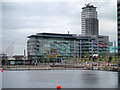 SJ8097 : MediaCityUK and Huron Basin by David Dixon