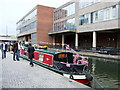 TQ2681 : Narrowboat Lady Claire at Paddington Basin by PAUL FARMER