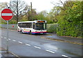 SS7887 : Terminus of bus route 8, Margam, Port Talbot by Jaggery