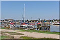 TM4975 : Part of Southwold Harbour on the River Blyth by Peter Facey