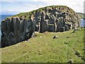 NG4475 : Top of Stac Lachlainn by Richard Dorrell