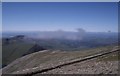 SH6054 : Snowdon: looking north-west from Bwlch Glas by Christopher Hilton