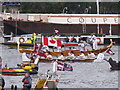 TQ2777 : Diamond Jubilee Pageant - Canadian canoe, gondola by David Hawgood