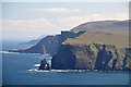 NC3073 : A distant view of the cliffs of Clo Mor by Jim Barton