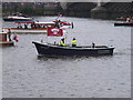 TQ2777 : Diamond Jubilee Pageant - Port of London Cutter 3 marshalling by David Hawgood