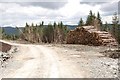 NM8806 : West Loch Awe Timber Haul Route under construction by Patrick Mackie