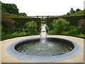 NU1913 : The Alnwick Garden : A Small Pool In The Ornamental Garden by Richard West