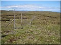 NG1845 : Deer fence on Ben Corkeval by Richard Dorrell