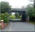 SO0328 : A40 bridge over Ffrwdgrech Road, Brecon by Jaggery