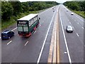 SK3697 : Eddie on the M1 motorway  by Graham Hogg