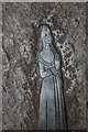 TQ7126 : Elizabeth Etchyngham, brass, Etchingham church by Julian P Guffogg