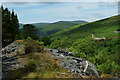 SH6905 : Ruins of Bryn Eglwys Quarry, Gwynedd by Peter Trimming