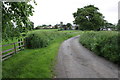 SE3391 : Green Hills Lane looking towards St Helen's Church by Roger Templeman