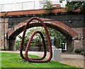 SJ8497 : Through an arch, under an arch by Gerald England