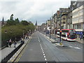 NT2473 : Buses reclaim Princes Street by M J Richardson