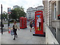 TQ2780 : BT ArtBox in Park Lane london by PAUL FARMER