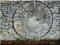 SP1521 : Millstone at Slaughter Farm (7) by Nigel Mykura