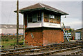 D4102 : Larne Harbour signal cabin by Albert Bridge