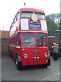 TQ1471 : Trolleybus 1521 (FXH 521) at Fulwell Bus Depot by David Hillas