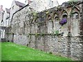 SJ6200 : Blind arcading on the wall of the former Infirmary by Christine Johnstone