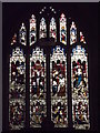 TQ0466 : Chertsey, East Window by Colin Smith