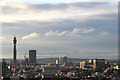 TQ2981 : Unusual Cloud Formation near BT Tower by Christine Matthews