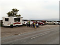 SD8315 : Granelli's Ice Cream Caravan, Ashworth Moor Reservoir by David Dixon