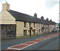 SN4321 : High Street houses, Abergwili by Jaggery