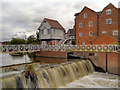 SO8832 : Abbey Mill and Weir, Tewkesbury by David Dixon