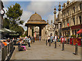 TQ3104 : Entrance to Royal Pavilion Gardens by David Dixon