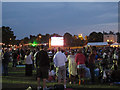 TQ3976 : Olympic games on the big screen in Blackheath by Stephen Craven