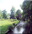 TQ2668 : River Wandle - Morden Hall Park by Paul Gillett