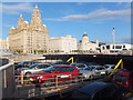 SJ3390 : A familiar vista of Liverpool waterfront by Richard Hoare