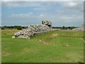 TR3260 : Richborough Castle Roman Fort - northwest corner by Rob Farrow