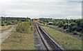 SP6824 : Remains of Calvert station, 1984 by Ben Brooksbank