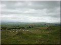 SD5684 : Summit view from Warth Hill (272m) by Karl and Ali