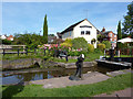 SJ9033 : Stone Bottom Lock by Richard Croft