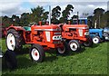 NT4527 : Vintage tractors at Philiphaugh by Walter Baxter