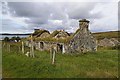 B7702 : Ruined cottage by roadside - Dooey Townland by Mac McCarron