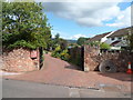 ST1629 : Millstone outside Mill House, Bishops Lydeard by Jaggery