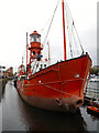 SS6592 : Helwick Lightship LV91, Swansea South Dock by David Dixon