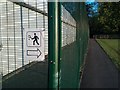 SK4833 : New sign for the Tennis Centre by David Lally