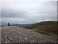 NO0383 : On the summit of Geal Charn (878m) by Karl and Ali